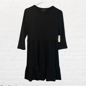 Vibe sports wear black lounge dress size L J-68